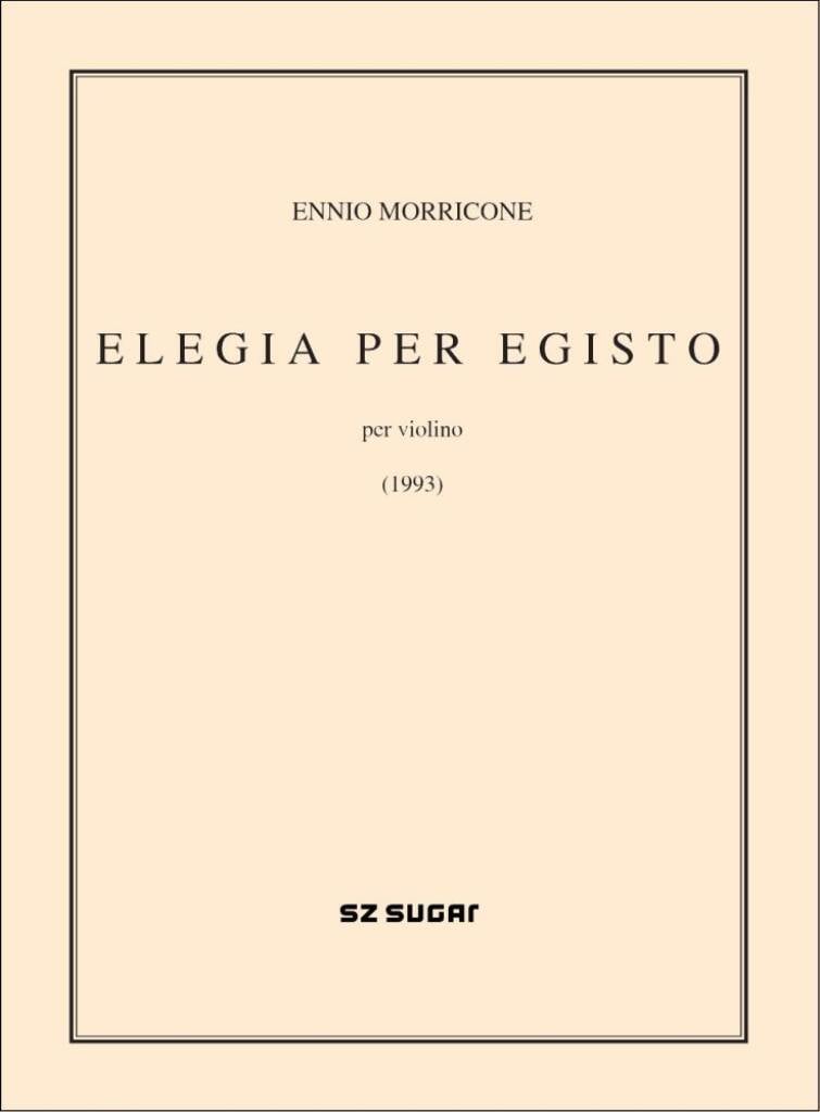 Elegia Per Egisto (1993) Per Violino Solo (3-30)